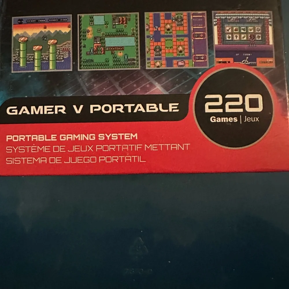 Gamer V Portable Gaming Console - Blue